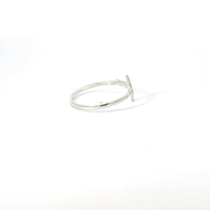 CROSS STERLING SILVER RING