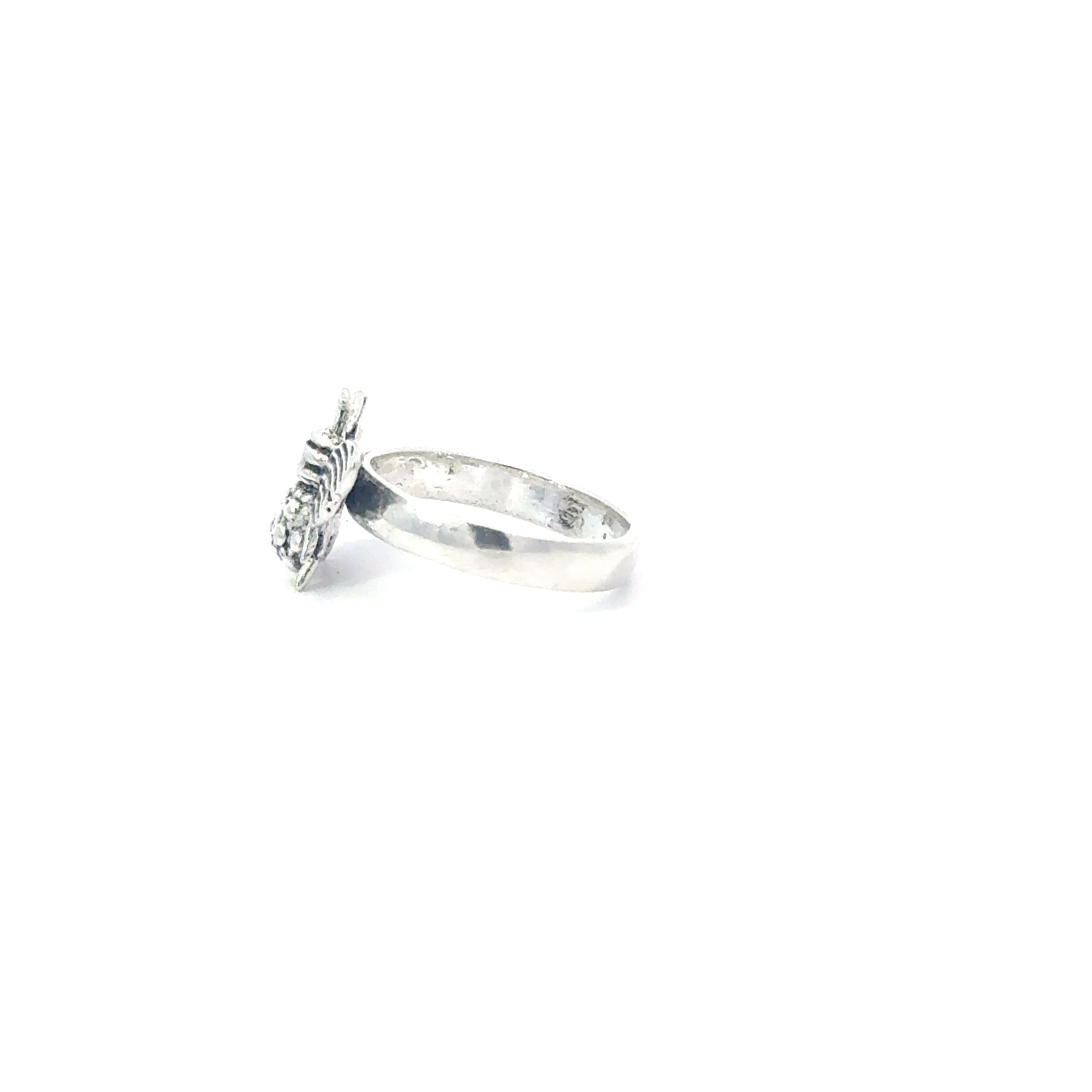 Sterling silver bee ring