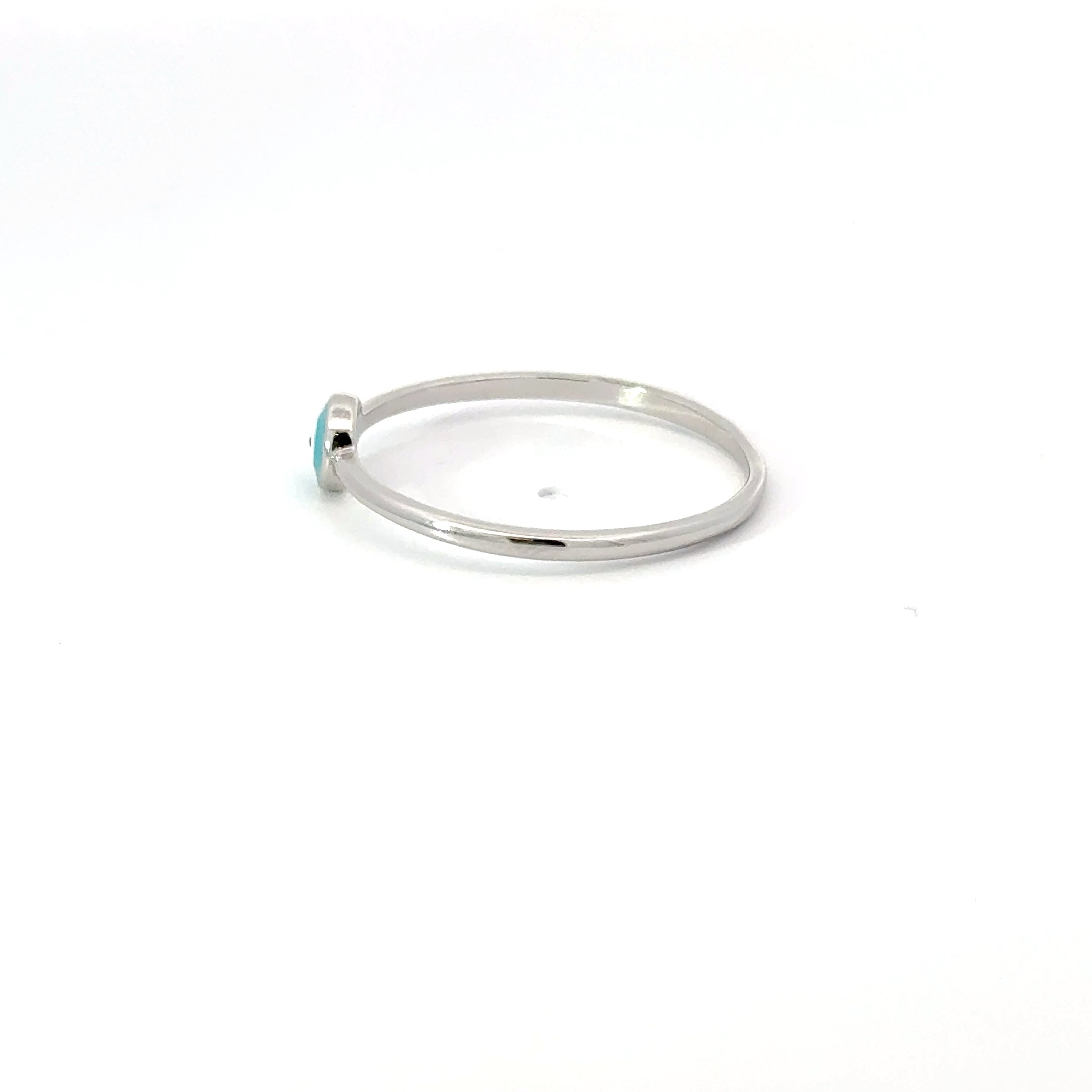 Light Blue Evil Eye RIng