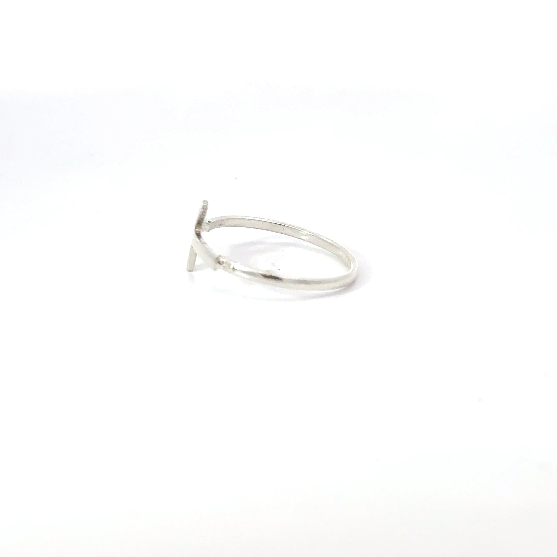 CROSS STERLING SILVER RING