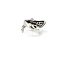 Load image into Gallery viewer, WHALE STERLING SILVER RING