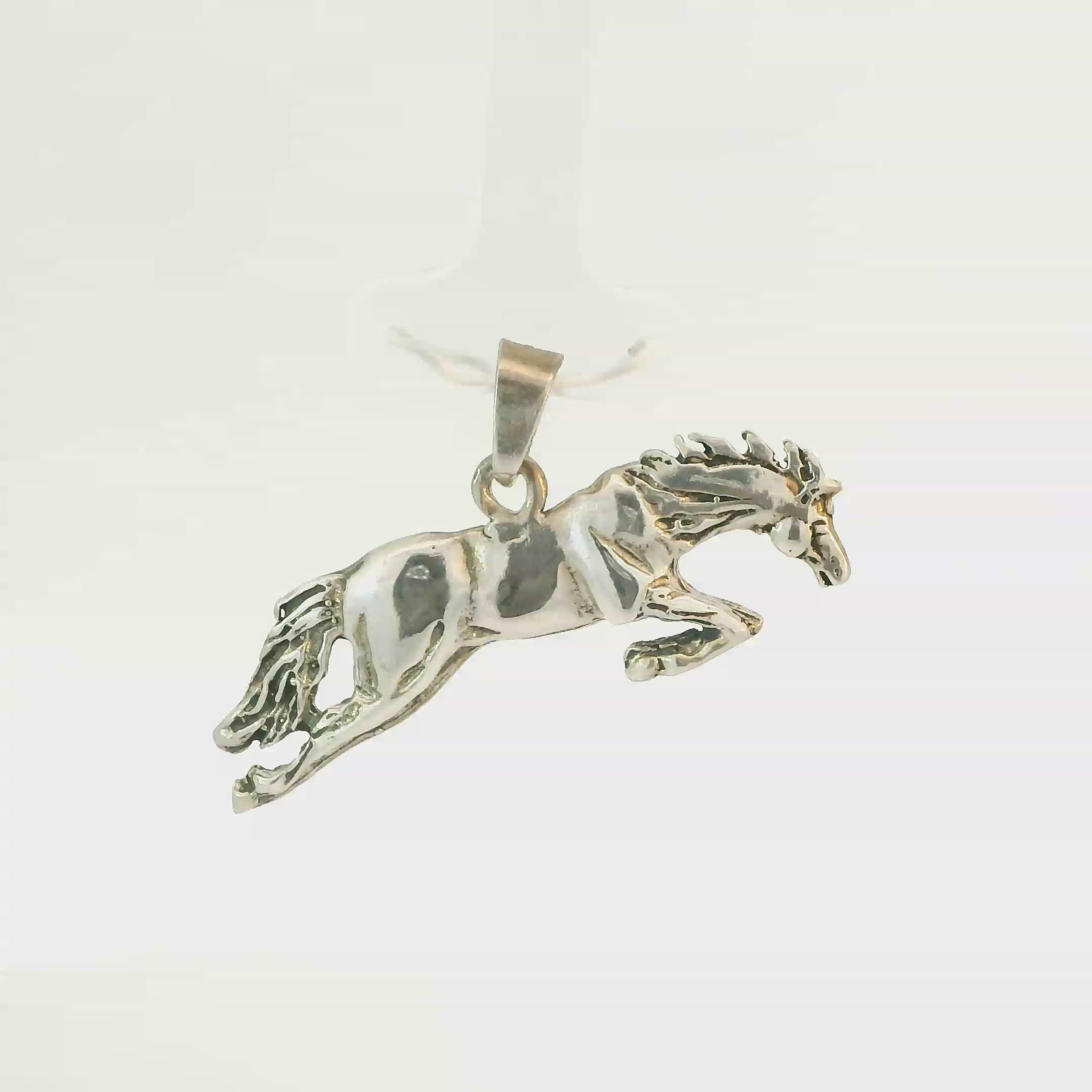 HORSE STERLING SILVER PENDANT