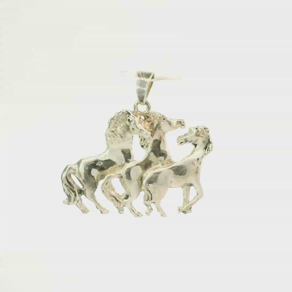 HORSE STERLING SILVER PENDANT