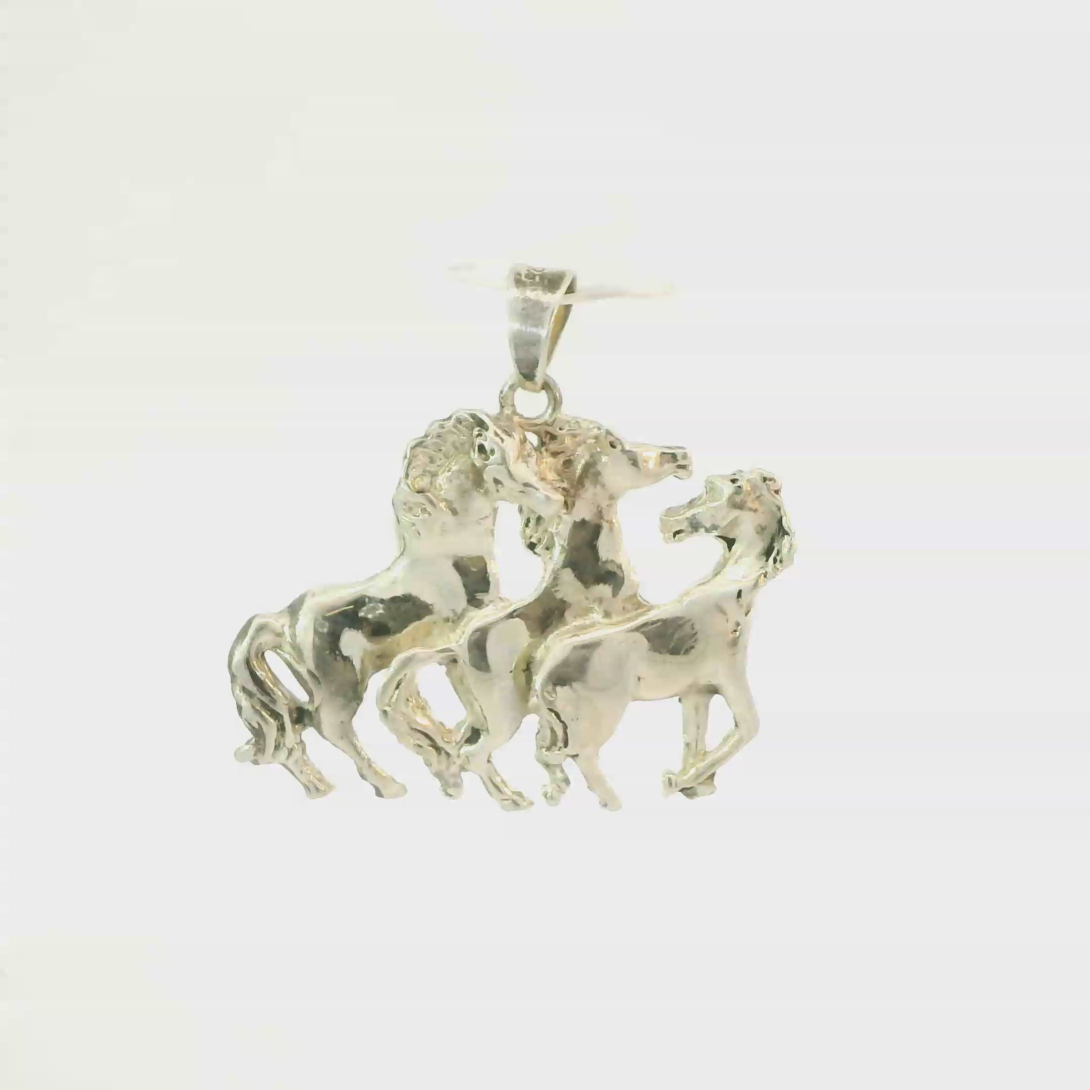 HORSE STERLING SILVER PENDANT