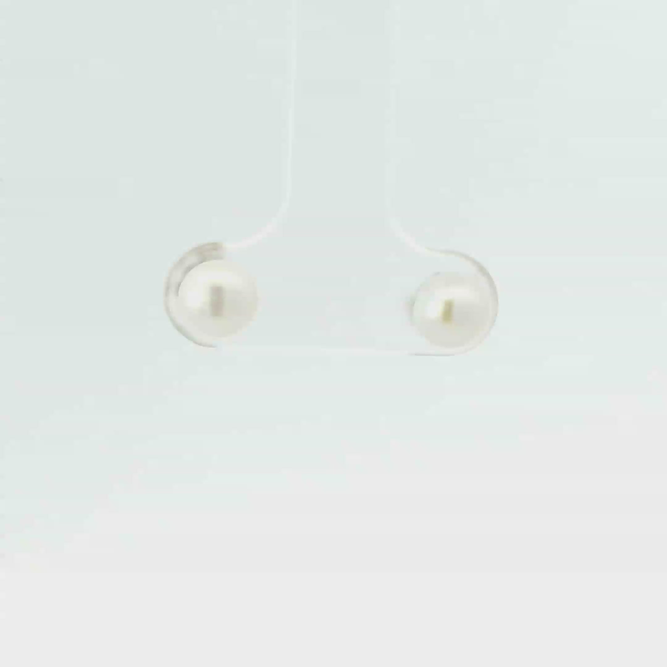 STERLING SILVER PEARL EARRINGS