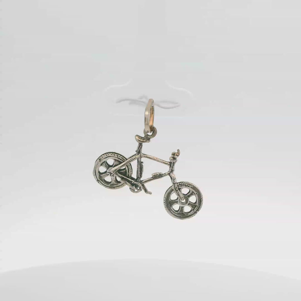 BICYCLE STERLING SILVER PENDANT