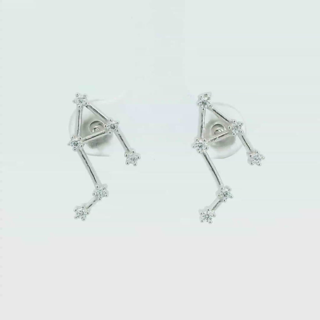 LIBRA ZODIAC CONSTELLATION EARRINGS