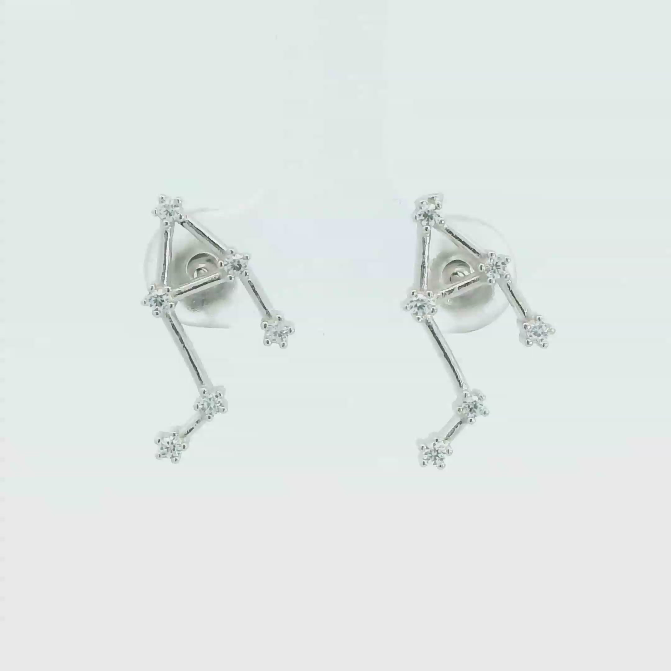 LIBRA ZODIAC CONSTELLATION EARRINGS