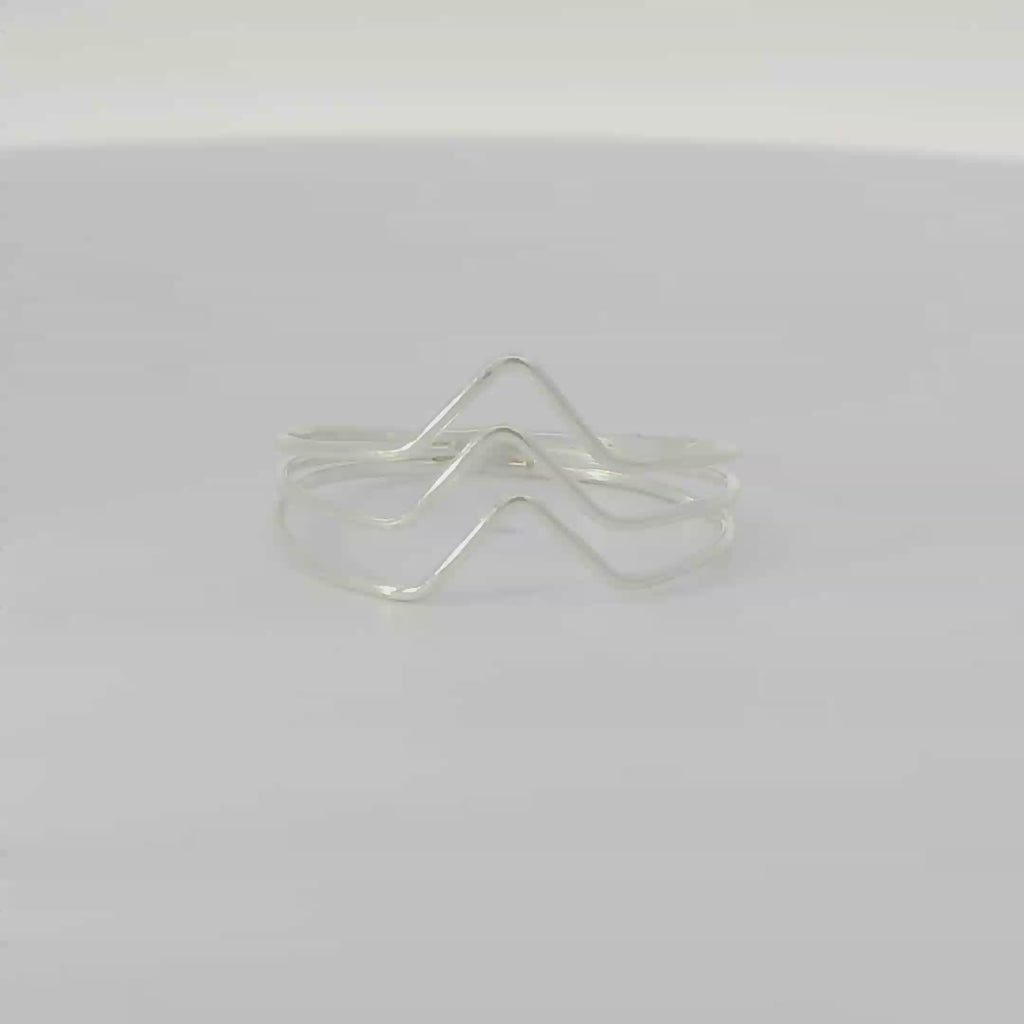 Sterling Silver ring (Wave)
