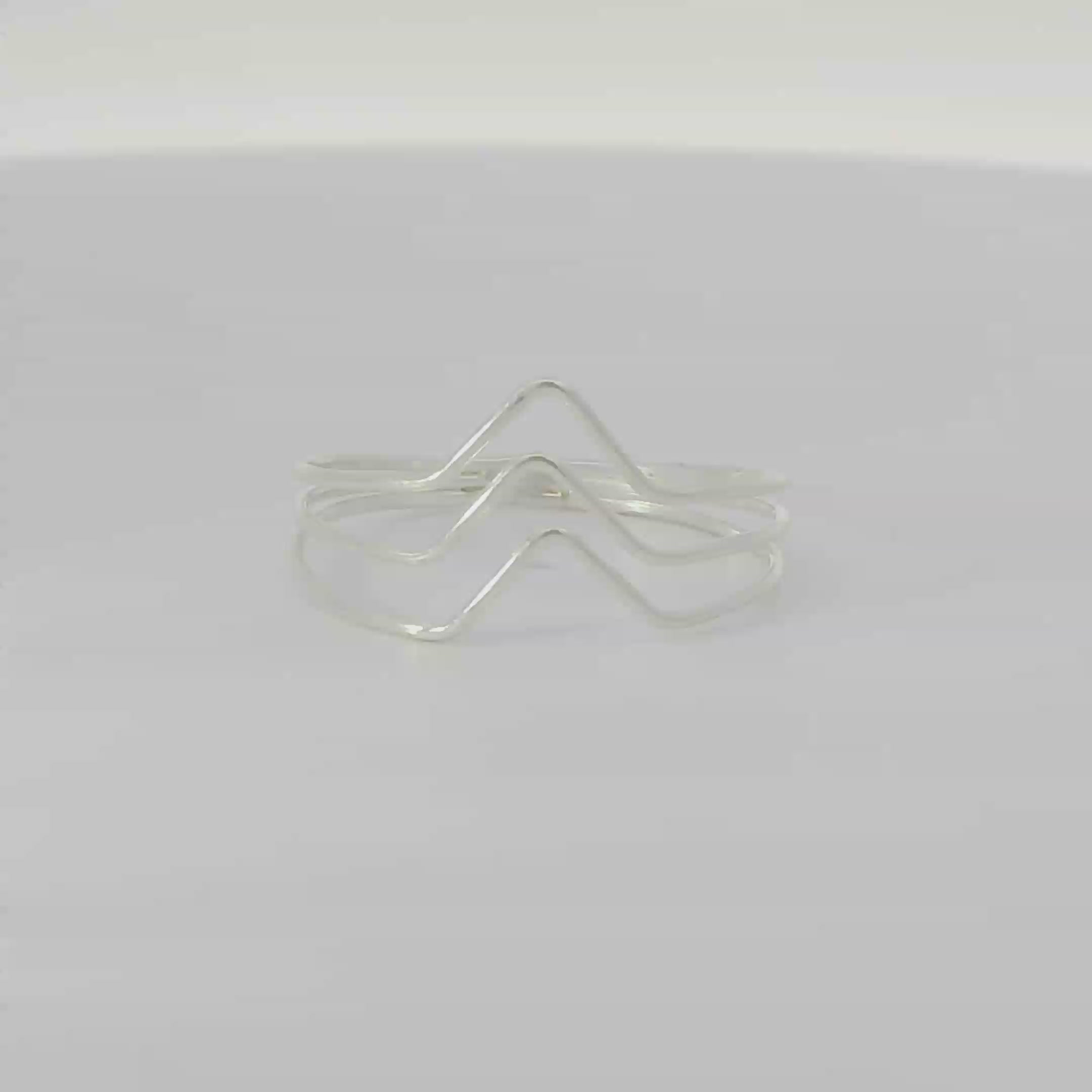 Sterling Silver ring (Wave)