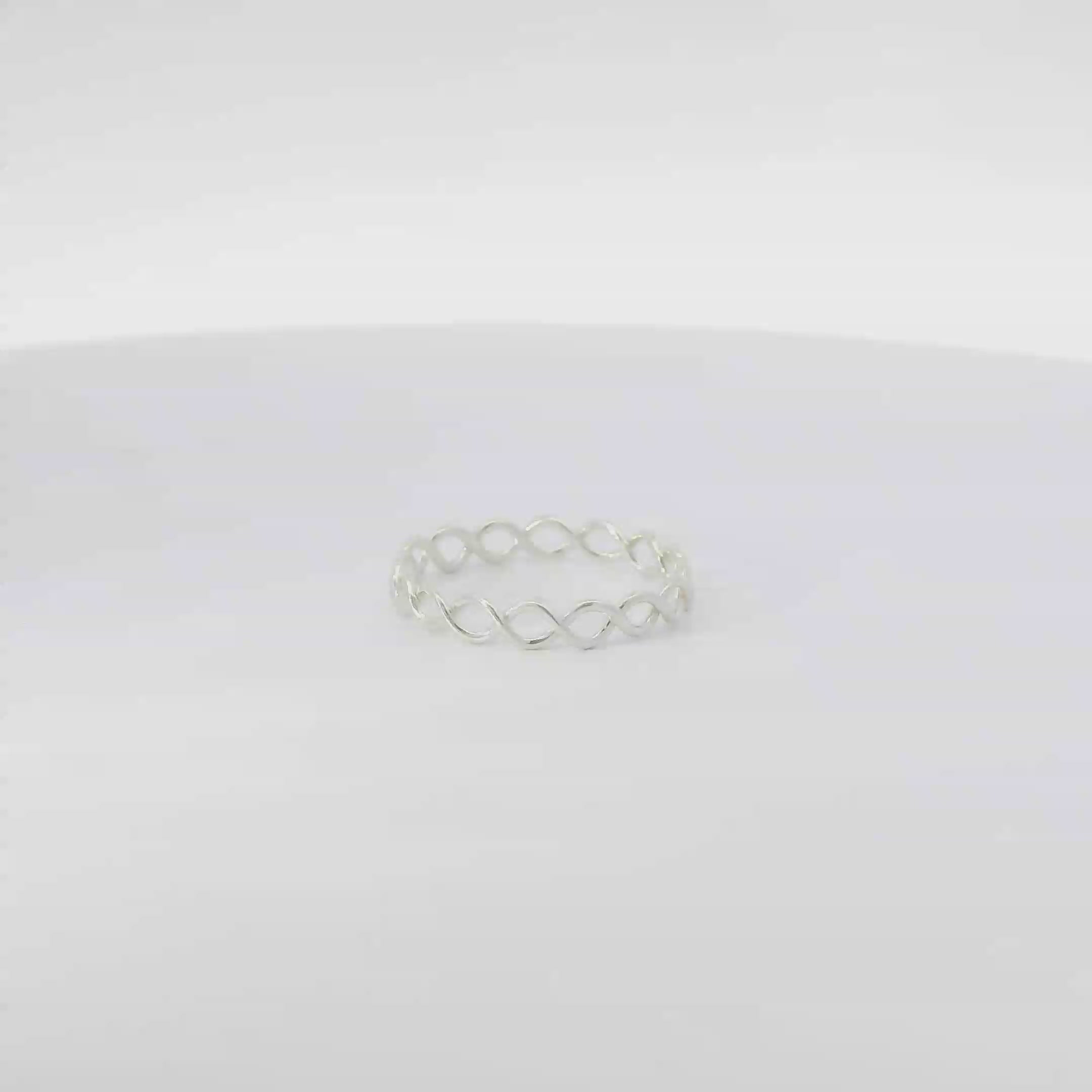 Infinity Sterling Silver ring