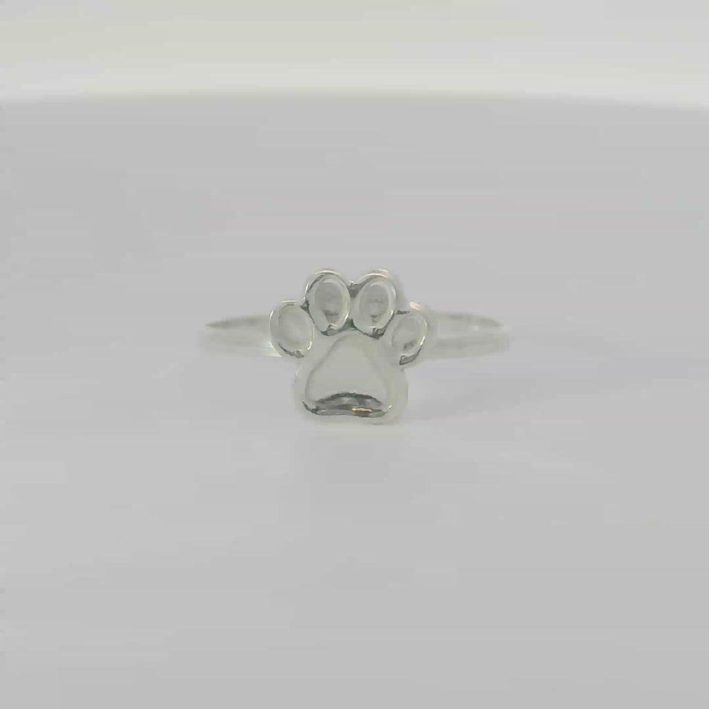 Sterling Silver ring (Paw)
