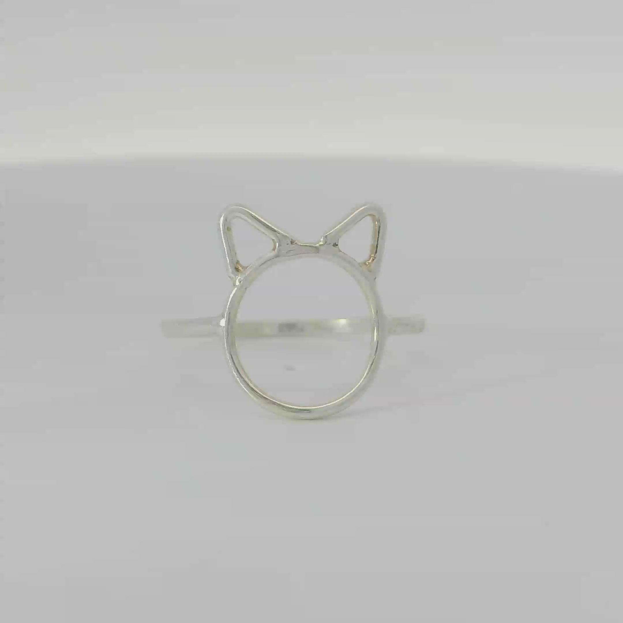 Sterling Silver ring (Cat)