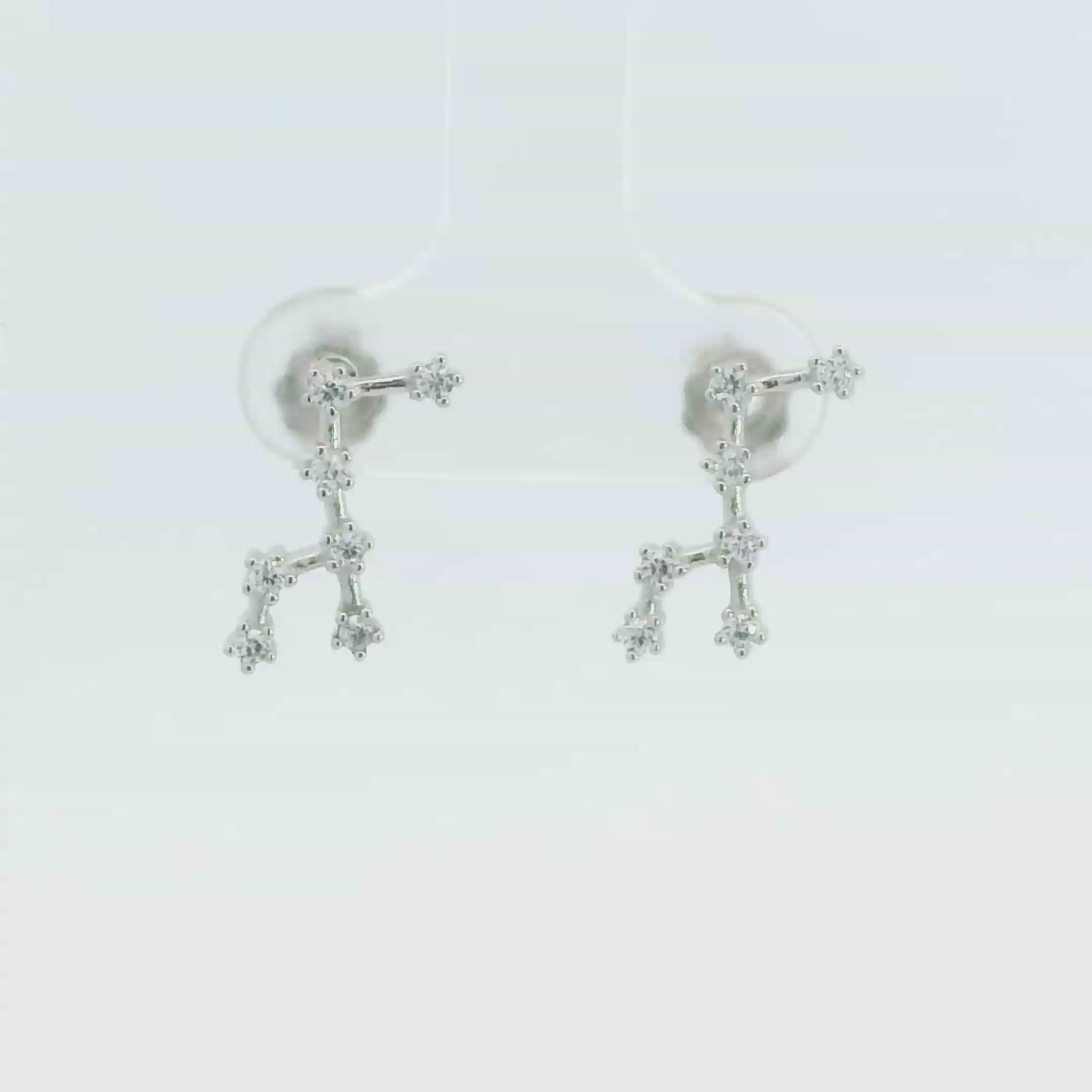 VIRGO ZODIAC CONSTELLATION EARRINGS