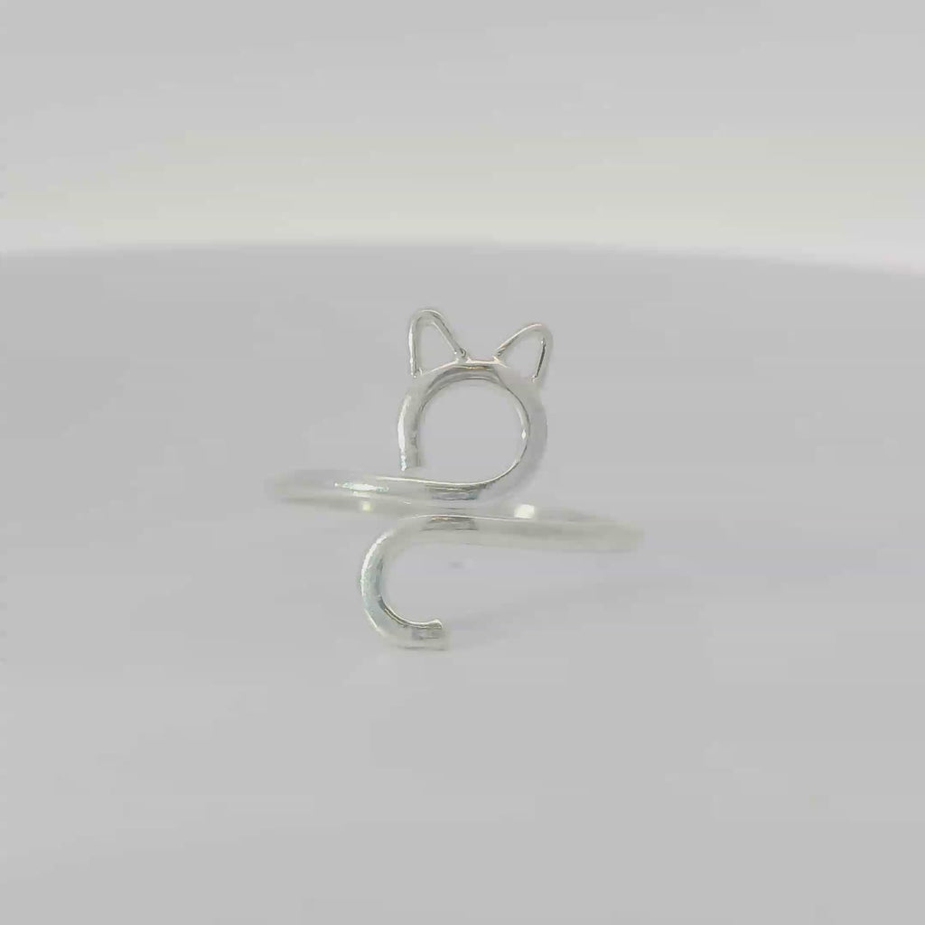 Sterling Silver ring (Cat)