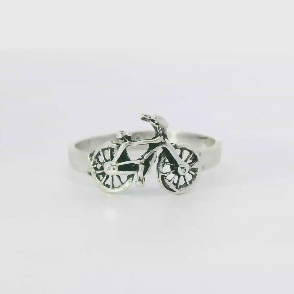 Sterling silver ring (Bike)