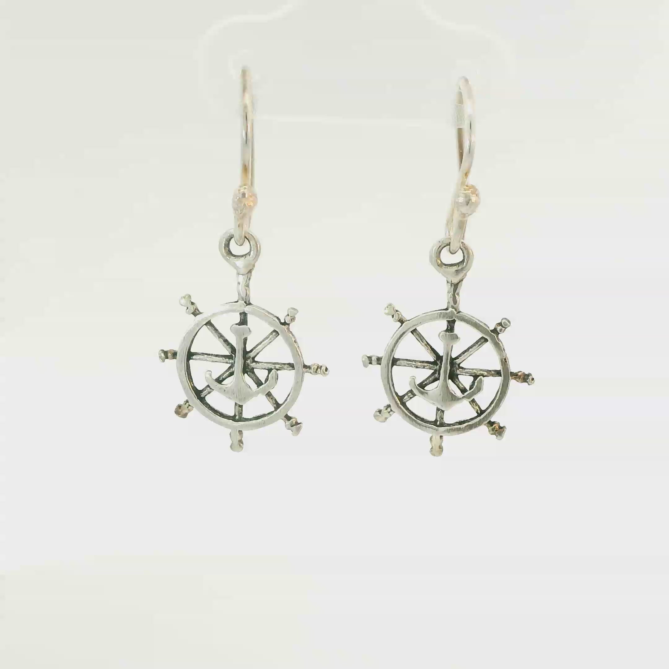 HELM STERLING SILVER EARRINGS