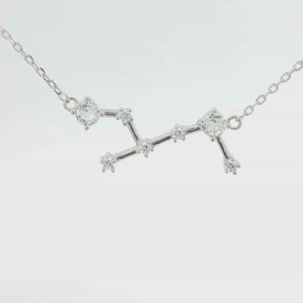 VIRGO  CONSTELLATION NECKLACE