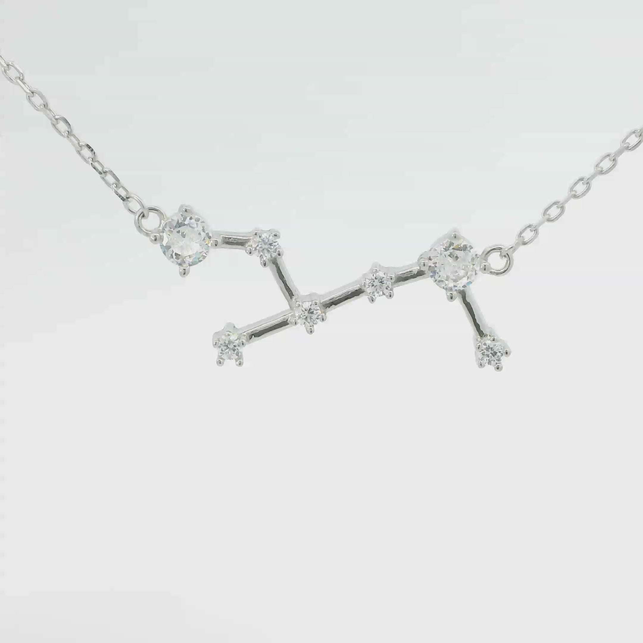 VIRGO  CONSTELLATION NECKLACE