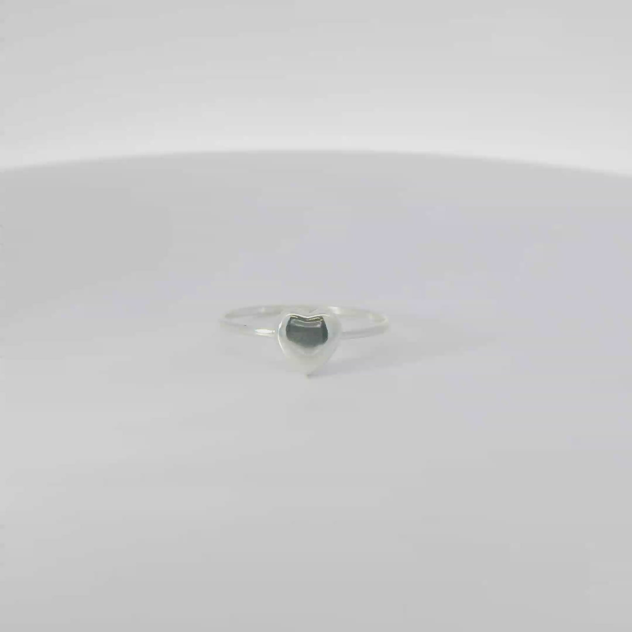 Heart Sterling Silver ring