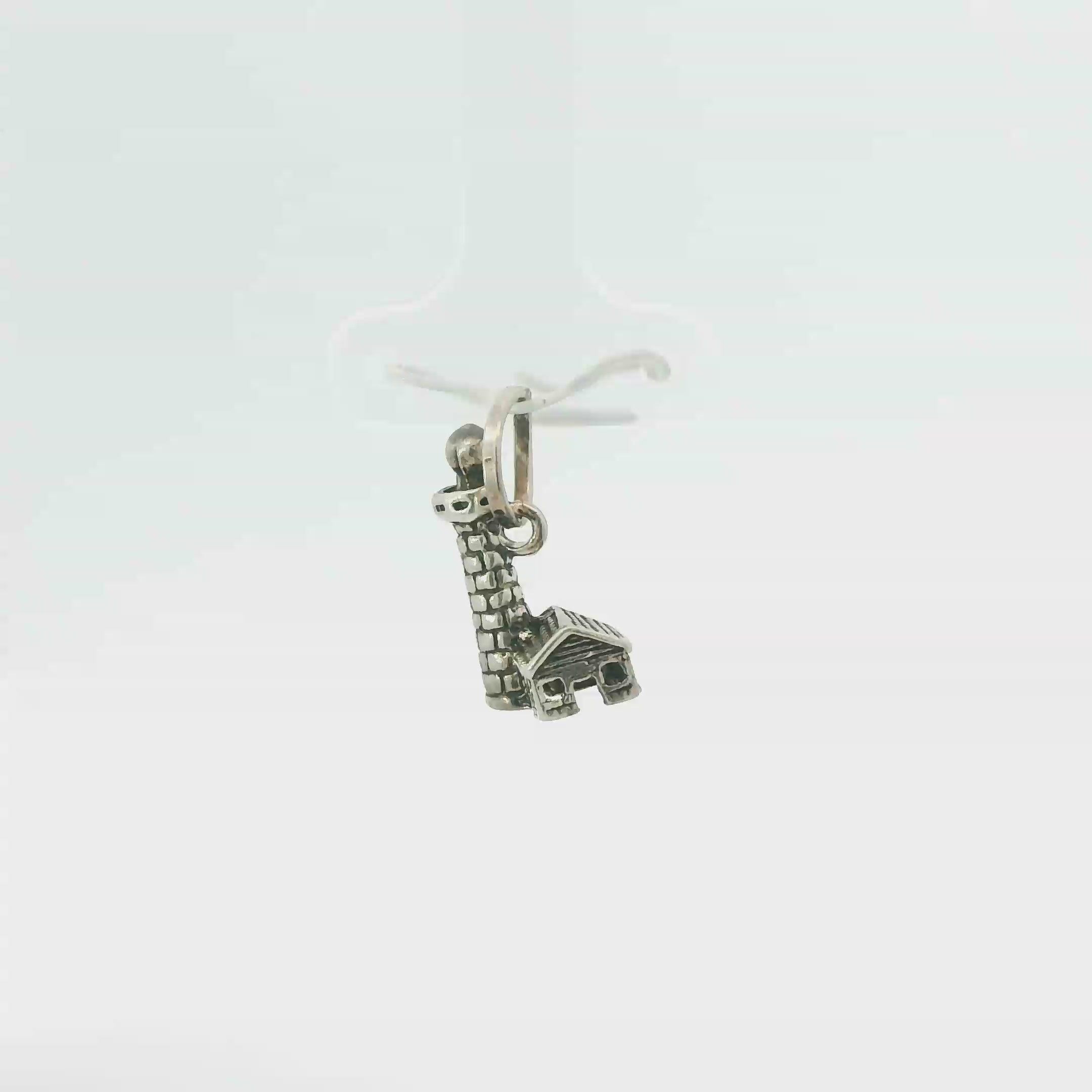 LIGHTHOUSE STERLING SILVER PENDANT