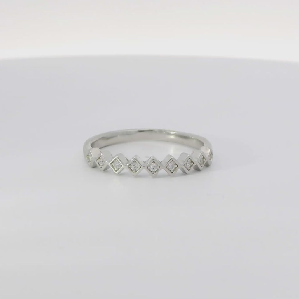Cubic Zirconia Sterling Silver ring