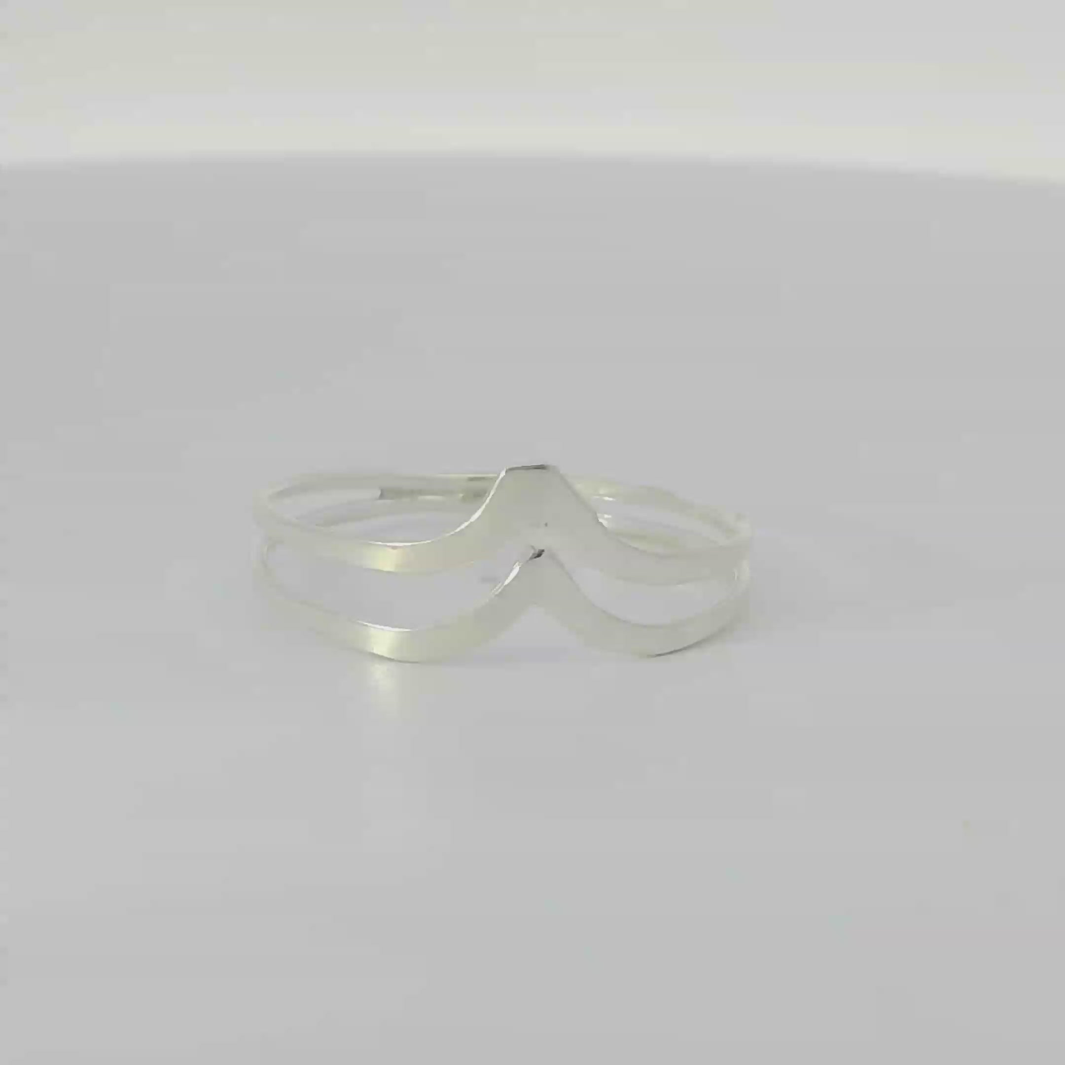 Sterling Silver ring (Wave)