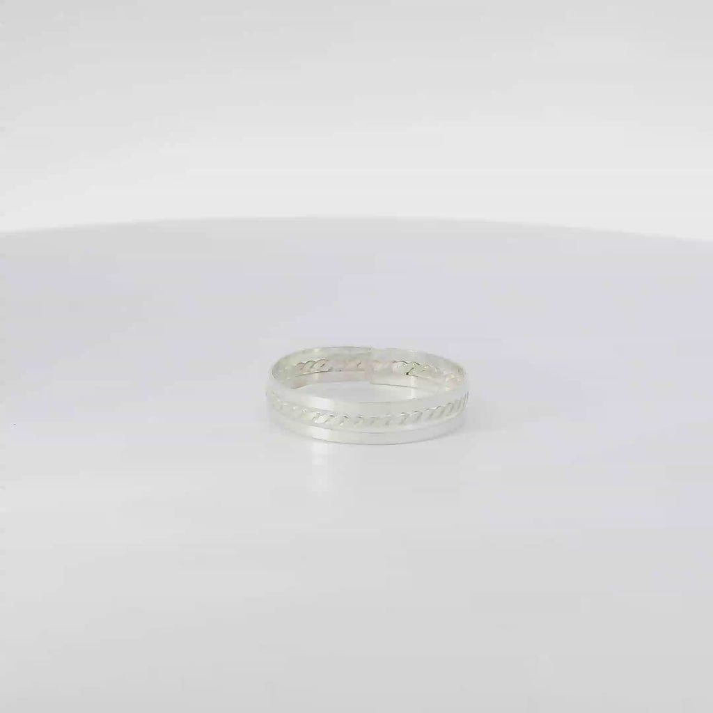 3 Band Sterling Silver Ring