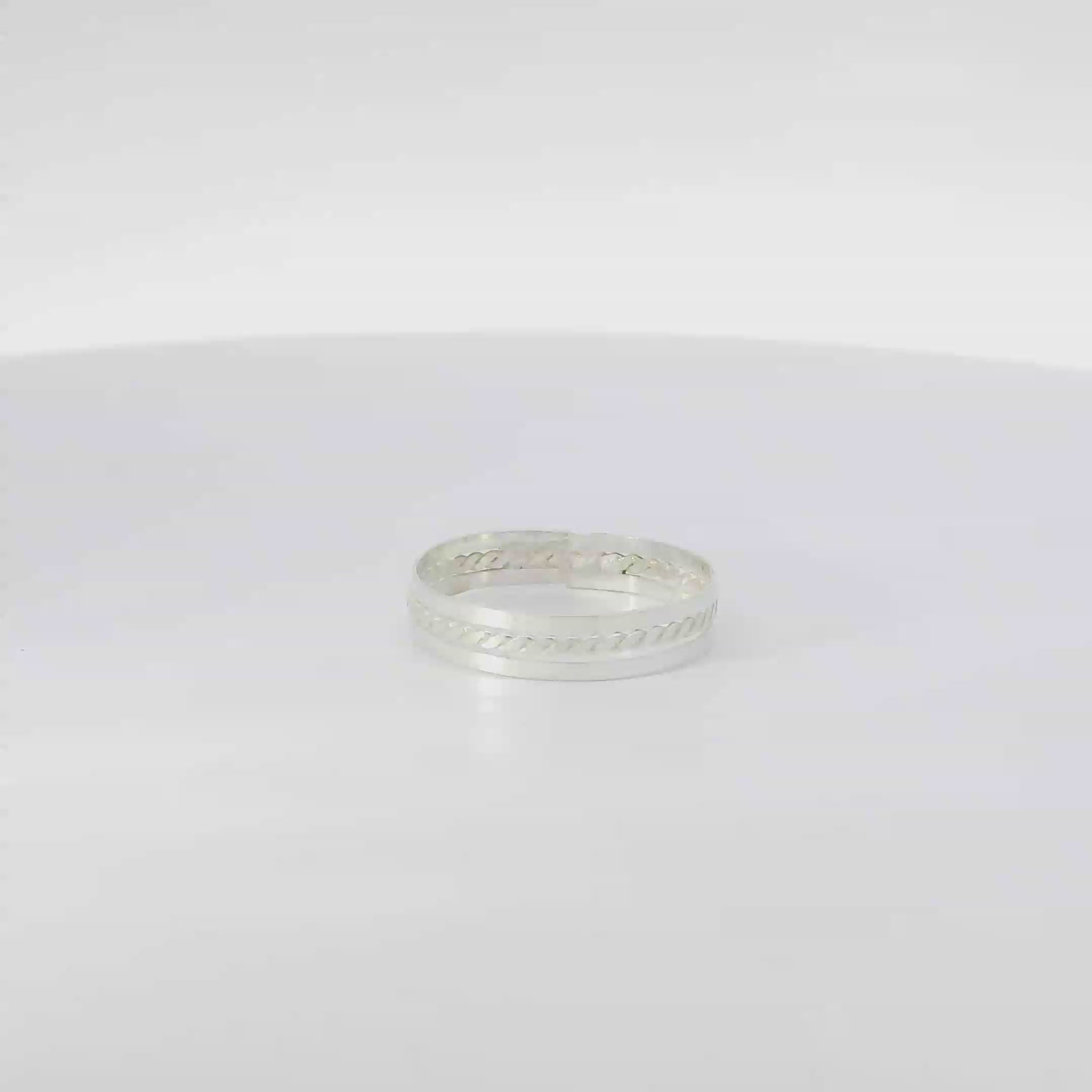 3 Band Sterling Silver Ring
