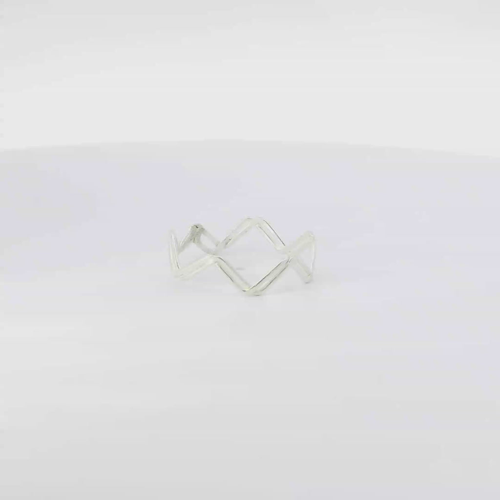 Sterling Silver Wave ring