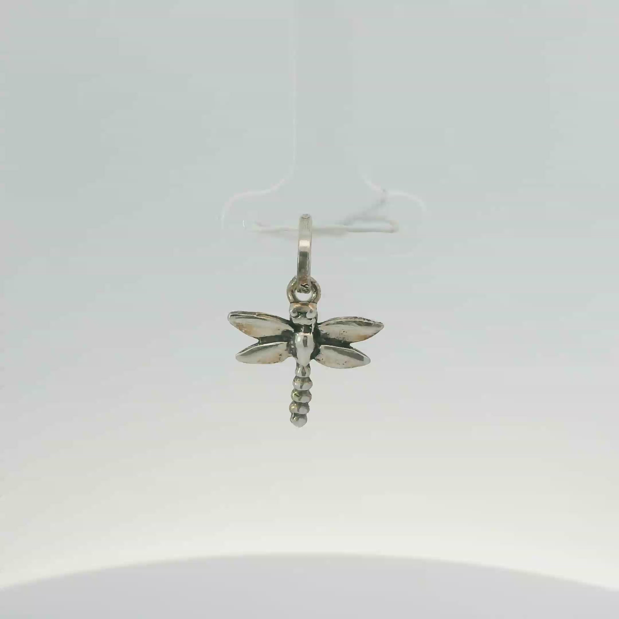 DRAGONFLY STERLING SILVER PENDANT