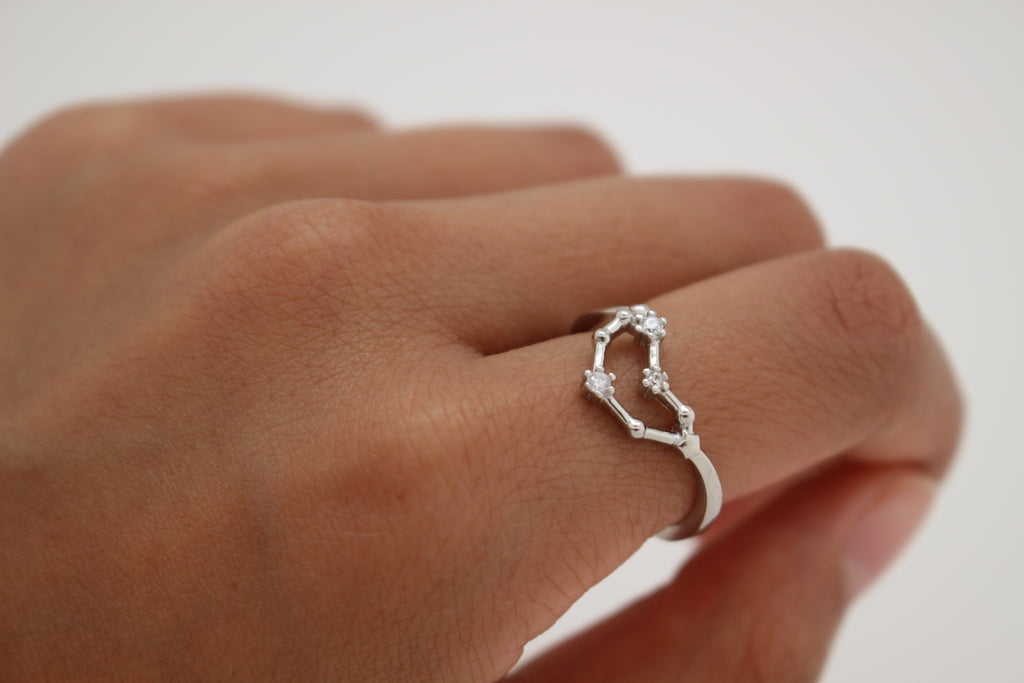 CAPRICORN ZODIAC CONSTELLATION RING