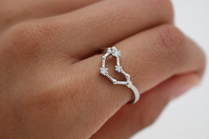 CAPRICORN ZODIAC CONSTELLATION RING