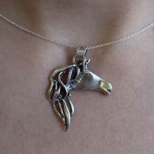 Load image into Gallery viewer, HORSE STERLING SILVER PENDANT