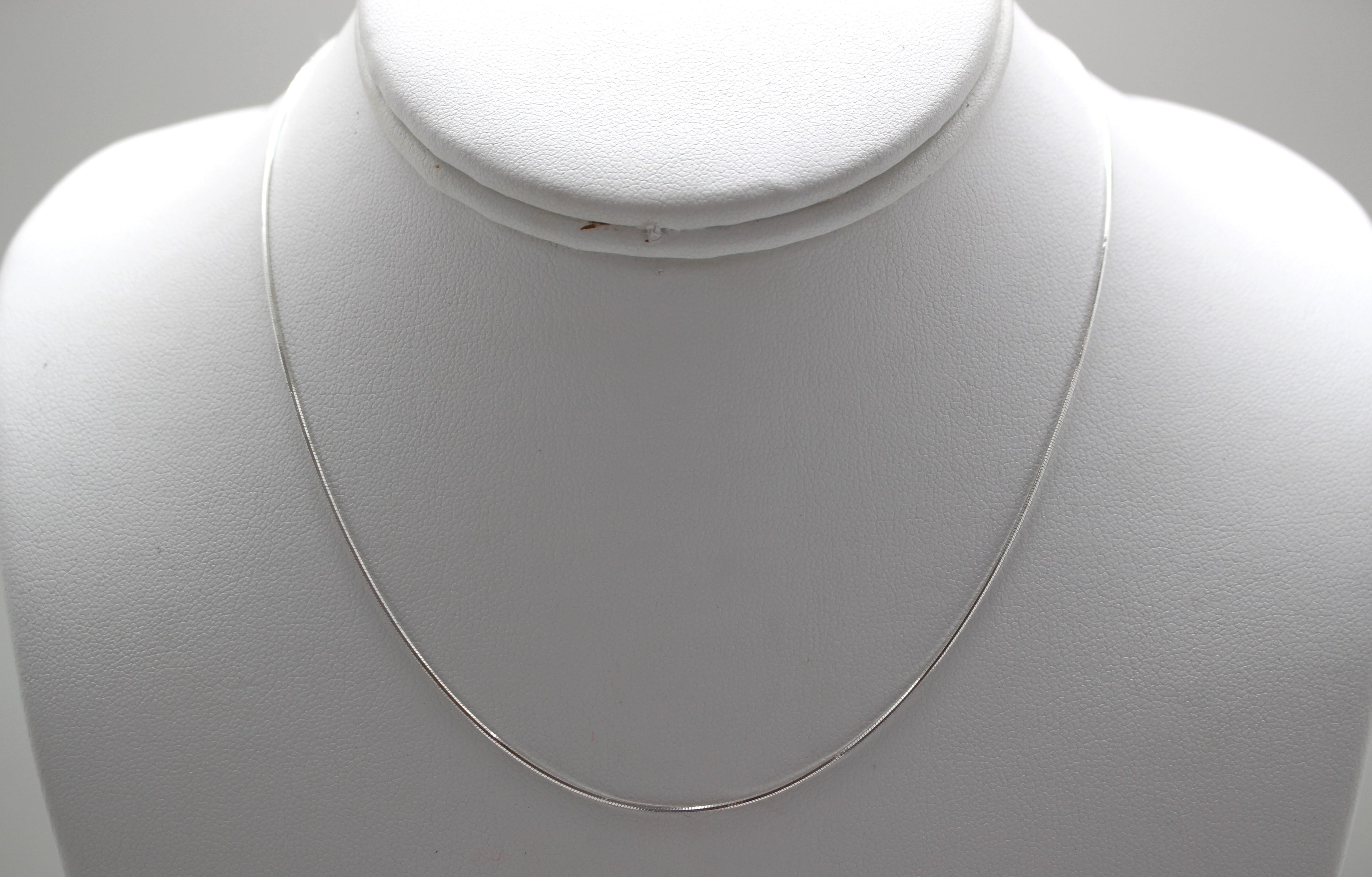 STERLING SILVER NECKLACE (Snake)