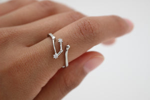 SCORPIO ZODIAC CONSTELLATION RING