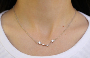 AQUARIUS ZODIAC CONSTELLATIN NECKLACE