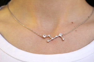 VIRGO  CONSTELLATION NECKLACE