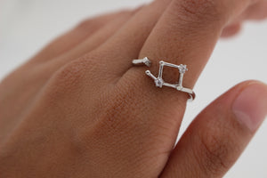 LIBRA ZODIAC CONSTELLATION RING