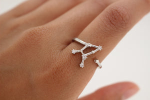 ARIES ZODIAC CONSTELLATION RING