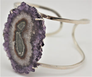 Amethyst Geode Cuff - I1018