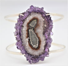 Load image into Gallery viewer, Amethyst Geode Cuff - I1018