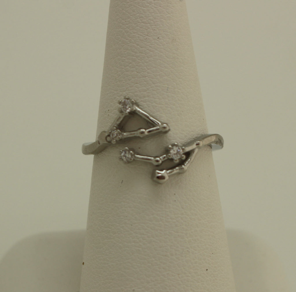 GEMINI ZODIAC CONSTELLATION RING