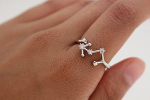 LEO ZODIAC CONSTELLATION RING