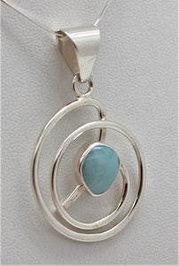 Larimar Pendant - I1122