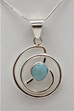 Load image into Gallery viewer, Larimar Pendant - I1122