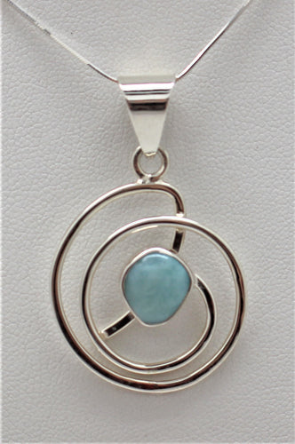 Larimar Pendant - I1122