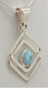 Larimar Pendant - I1123