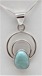 Larimar Pendant - I1125