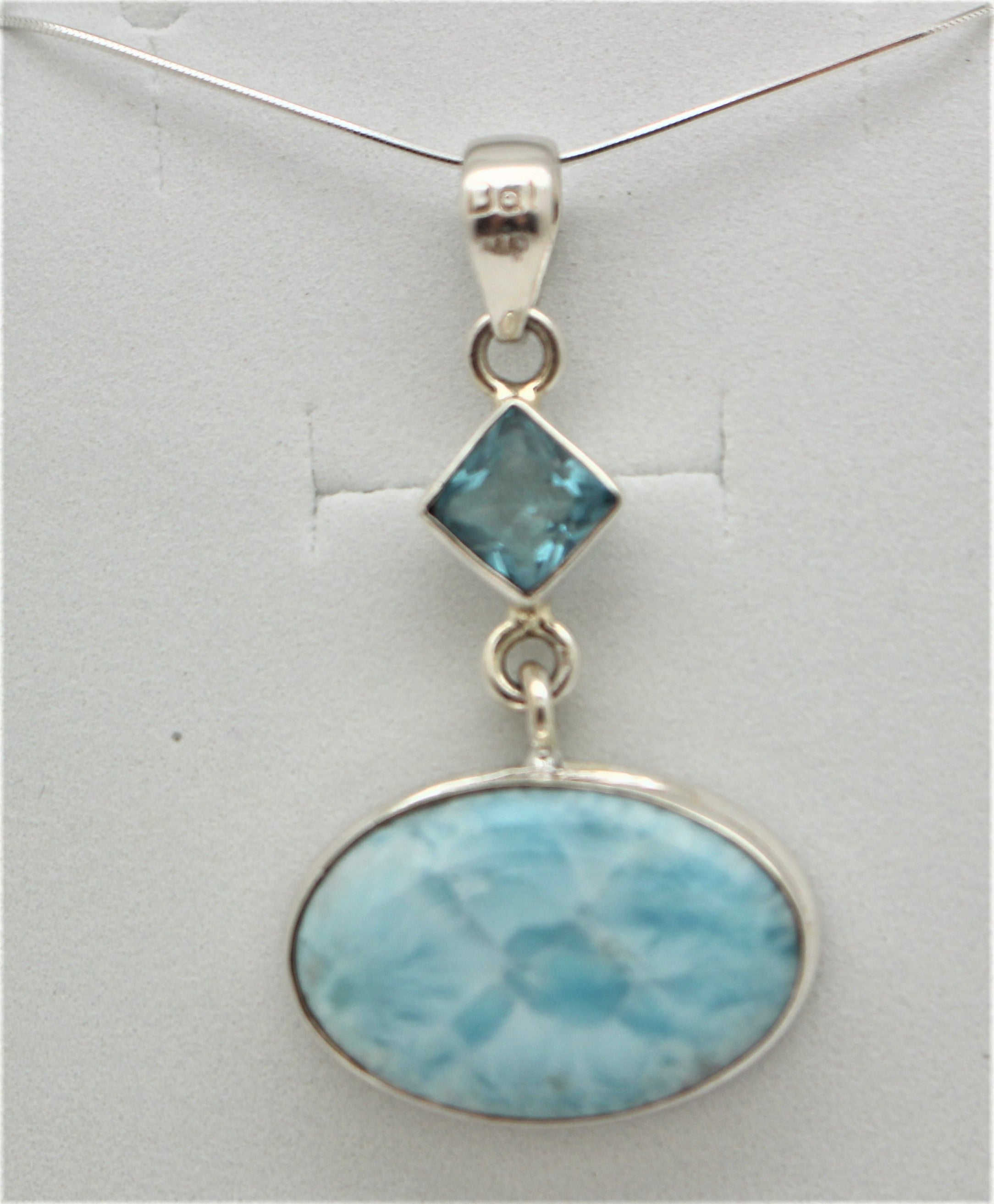 Larimar Pendant - I1012